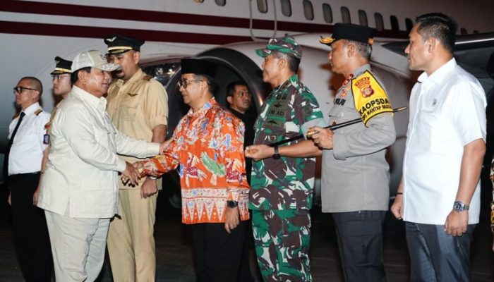 Monitoring Pembangunan IKN, Menhan RI Prabowo Lakukan Kunjungan Ke Kaltim