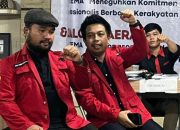 Dodi Prabowo-David Prima Resmi Nakhodai DPD GMNI Kaltim 2024-2026