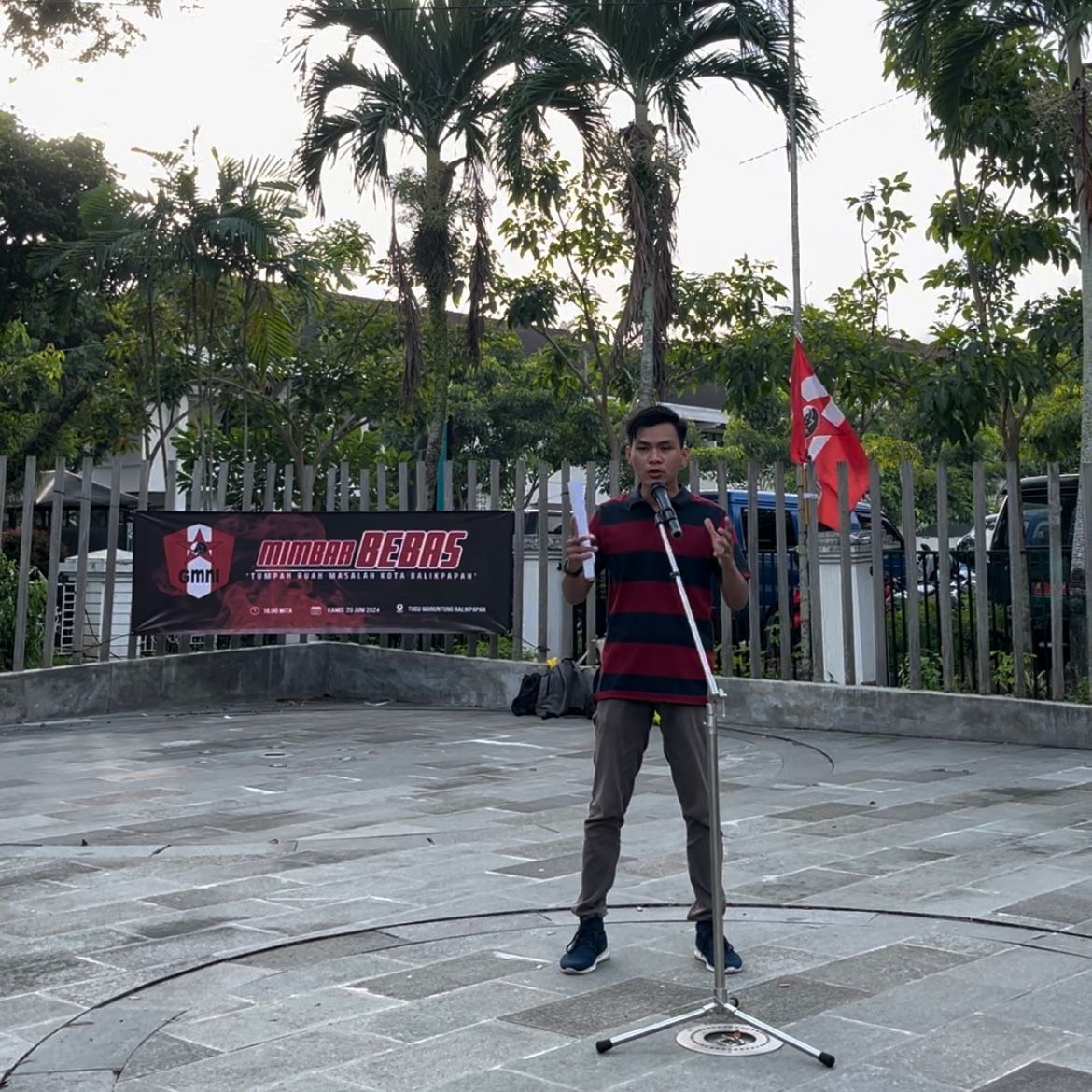 Foto : Maha Sanjaya (Ketua DPC GMNI KOTA BALIKPAPAN)