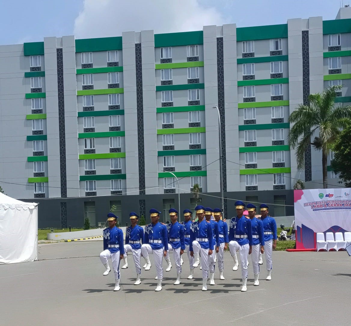 Foto : Lomba LKBB yang dilaksanakan Dispora Kaltim.