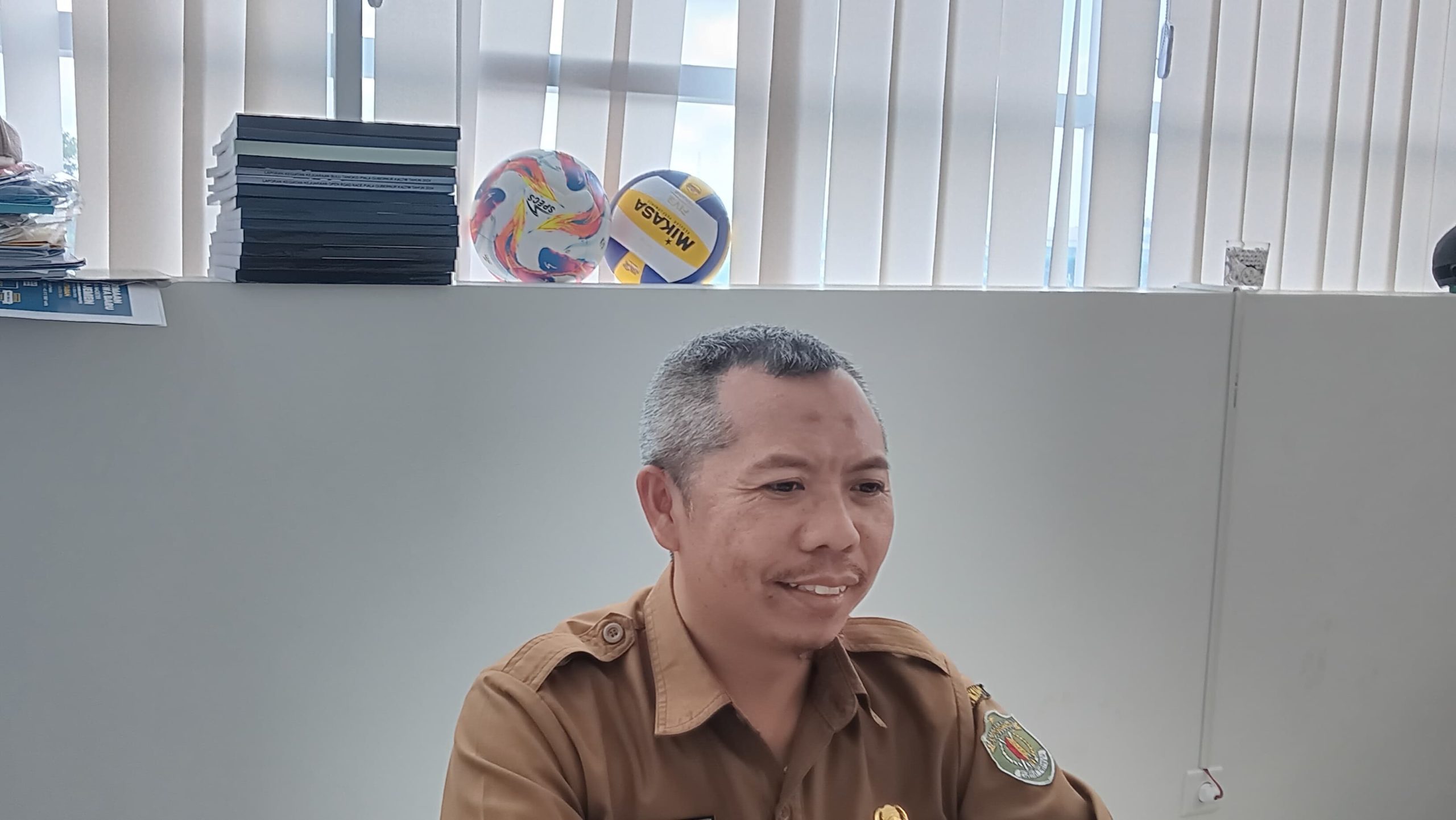 Foto : Rasman Kabid Peningkatan Prestasi Olahraga Dispora Kaltim.