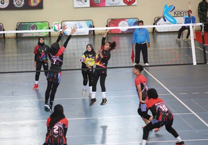 Foto : Agenda Kejuaraan Bola Voli Piala Gubernur 2024 beberapa waktu lalu