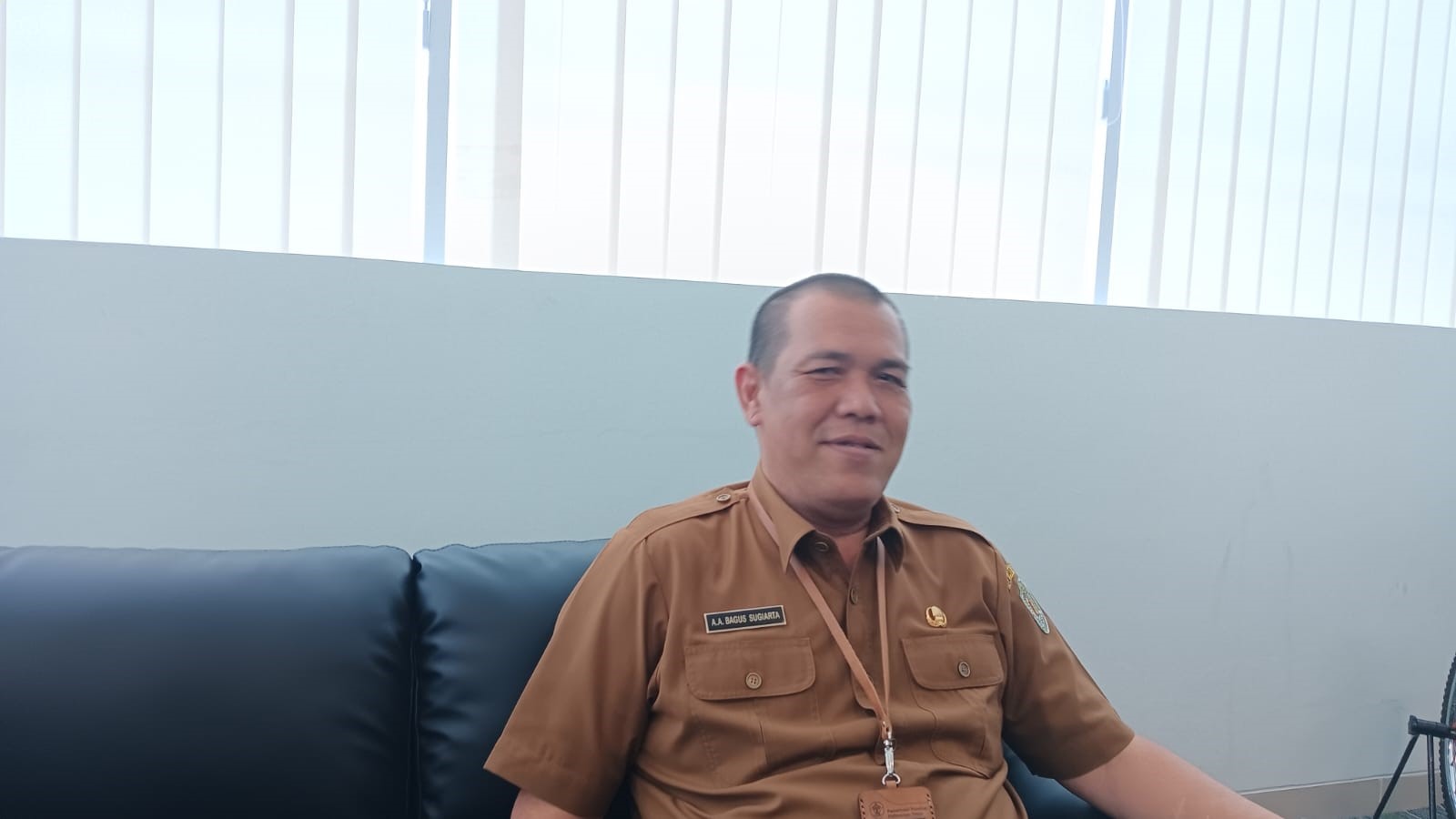 Foto : Bagus Sugiarta Kabid Pemberdayaan Pemuda Dispora Kaltim.