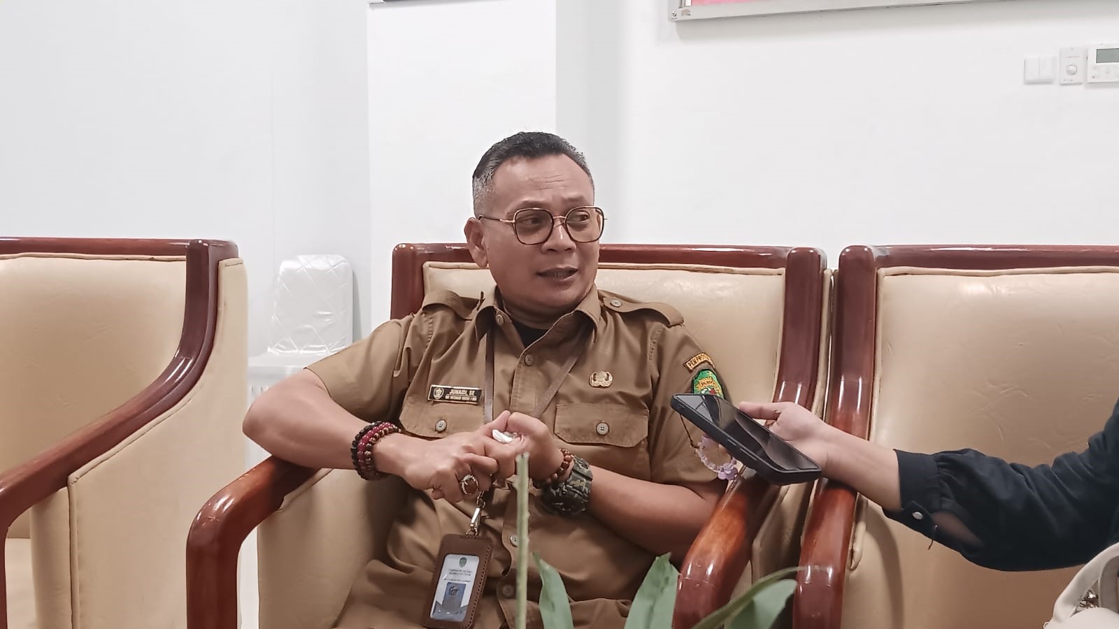 Foto : Junaidi Kepala UPTD PPO Dispora Kaltim.