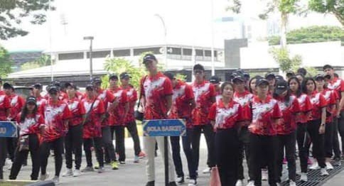 Foto : Acara Pembukaan TC Pra Popnas .