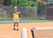 Atlet Tenis Pra Popnas Kaltim Fokus Latih Akurasi Pukulan Hingga Penguatan Kekuatan Fisik