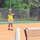 Foto : Latihan Atlet Tenis Pra Popnas Kaltim.