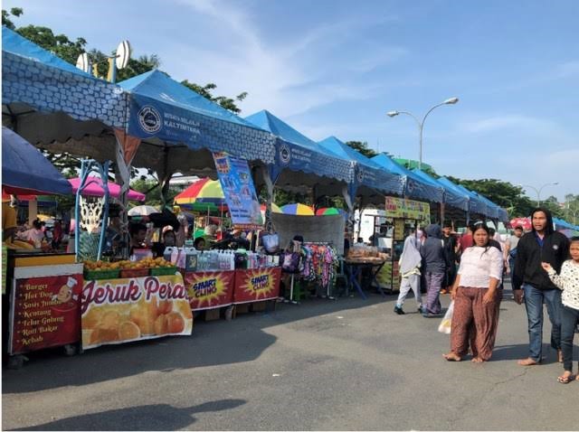 Foto : Aktivitas UMKM di Gor Kadrie Oening Sempaja.