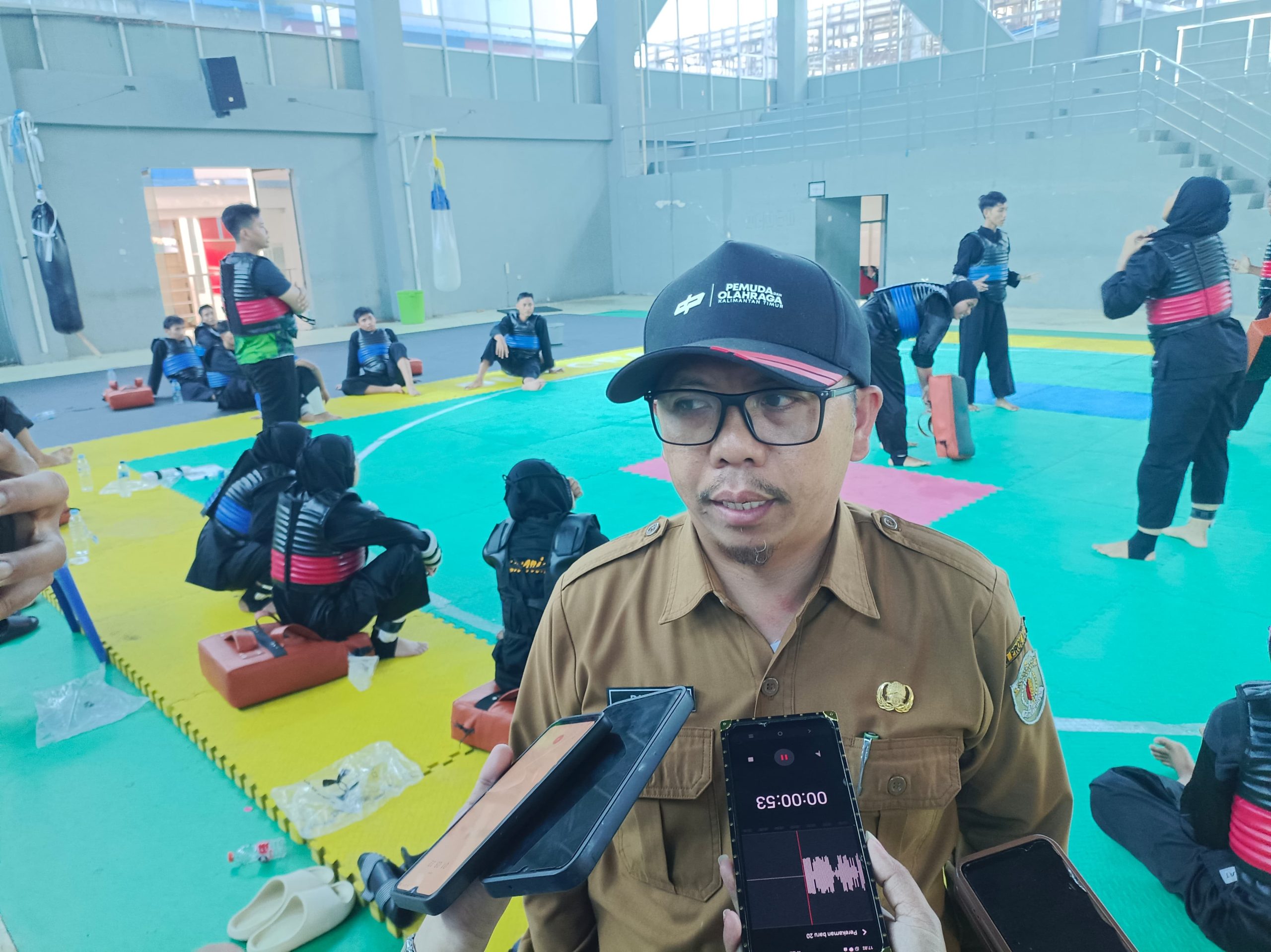 Foto : Rasman Kabid Peningkatan Prestasi Olahraga Dispora Kaltim.