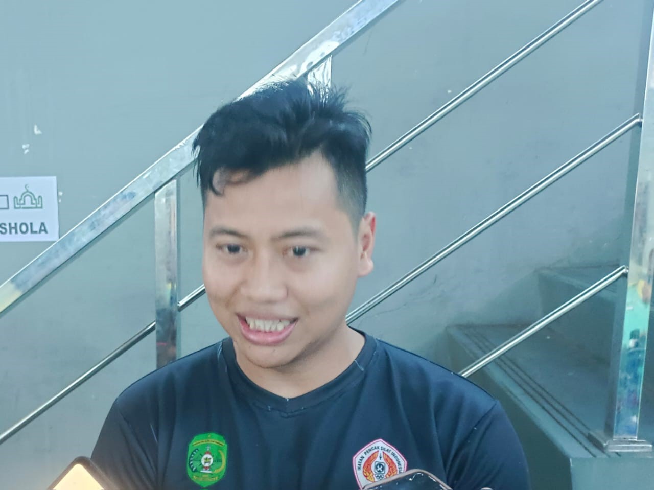 Foto : Muhammad Arya Duta Sempurna Pelatih Silat Pra Popnas Kaltim.