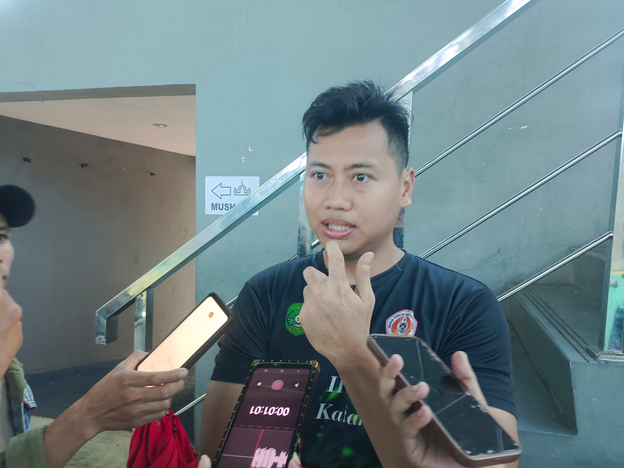 Foto : Muhammad Arya Duta Sempurna Pelatih Silat Pra Popnas Kaltim.