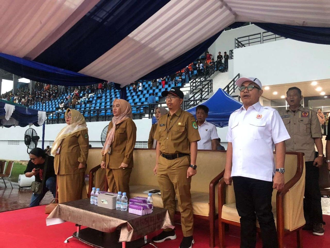 Foto : Agenda Pembukaan Kejuaraan Sepakbola Piala Gubernur Kaltim U13 dan U15.