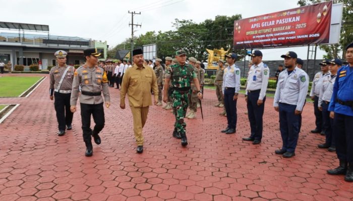 Arus Mudik Terkendali, Polres Kukar Siagakan Pasukan di Operasi Ketupat 2025