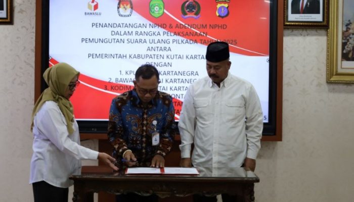 Resmi! NPHD PSU Kutai Kartanegara Ditandatangani, Anggaran Rp 62,4 Miliar Siap Dicairkan