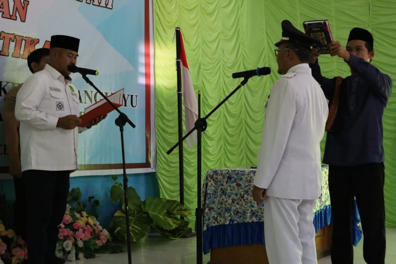 Pelantikan PJ Kades Makarti Kukar