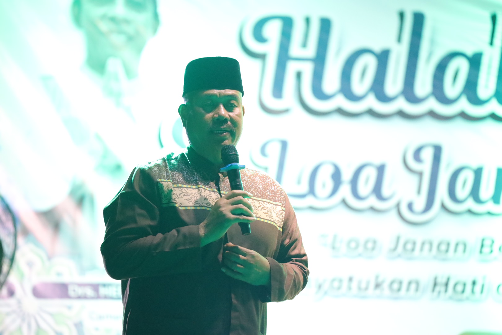 Bupati Kukar Gaungkan Program Gerakan Etam Mengaji Saat Halal Bihalal di Loa Janan