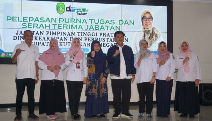 Kukar Gelar Serah Terima Kadis Perpustakaan, Rinda Desianti Siap Jalankan Tugas Baru