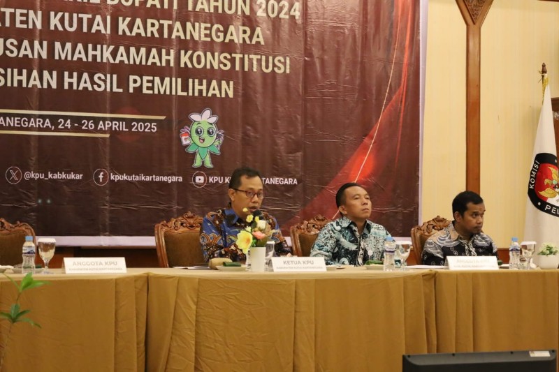 Penetapan Hasil PSU Pilkada Kukar 2025 : Sekda Sunggono Imbau Masyarakat Terima Hasil