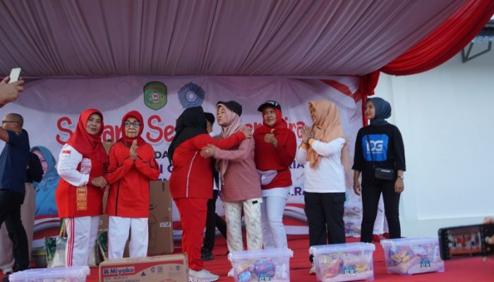 Peresmian Gedung PKK Kukar Berlangsung Meriah, Dihadiri Tokoh Perempuan dan Dimeriahkan Door Prize