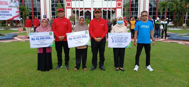 Apel Hari Buruh 2025 di Kukar, Pemerintah Gaungkan Vokasi dan Dialog Ketenagakerjaan