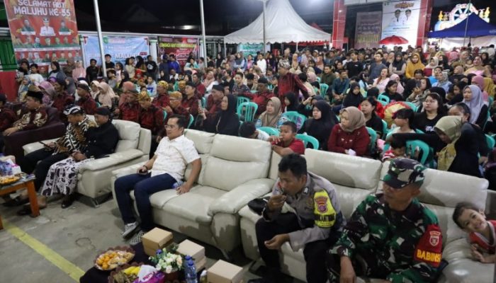 Maluhu Rayakan HUT ke-55 dengan Semangat Maju dan Berbudaya, Sekda Kukar Hadiri Pembukaan