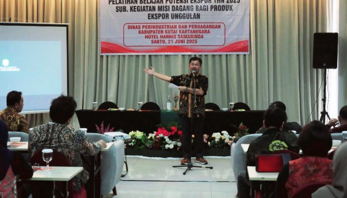 Menuju Pasar Internasional, UMKM Kukar Dibekali Ilmu Ekspor di Samarinda