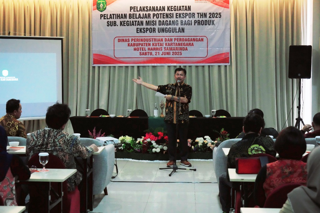 Menuju Pasar Internasional, UMKM Kukar Dibekali Ilmu Ekspor di Samarinda