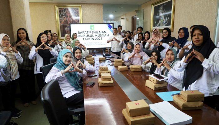 Pemkab Kukar Bahas Efisiensi Dokumen Lewat Rapat Penilaian Arsip Usul Musnah