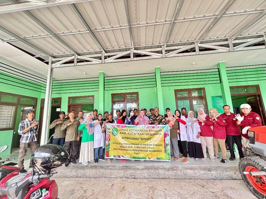 Program SiPeSAT Diluncurkan, Kukar Perkuat Pengawasan Keamanan Pangan Segar