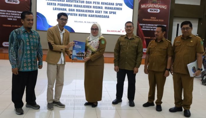 Kukar Matangkan Arsitektur SPBE untuk Sukseskan Transformasi Menuju Pemerintahan Digital 2026