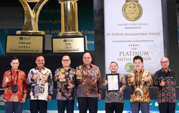 Di Balik Tiga Penghargaan Nasional, Program Pemberdayaan Pupuk Kaltim Tembus 12 Negara
