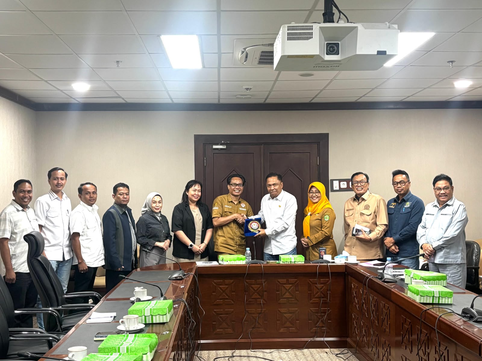 Foto : RDP KPID Kaltim Bersama Komisi I DPRD Kaltim dan Diskominfo Kaltim.