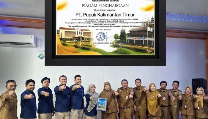 Konsisten Penuhi Kewajiban Pajak PT Pupuk Kaltim Dukung Pembangunan Kota Bontang